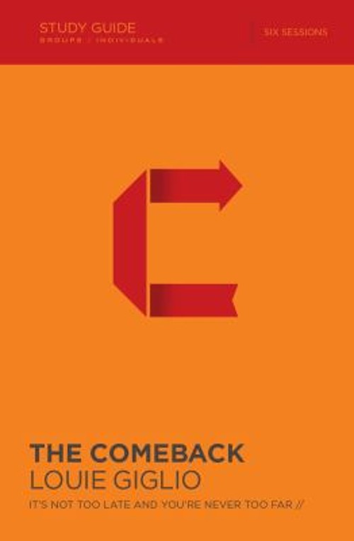 The Comeback Study Guide: Welcome to a Brand New Start Paperback