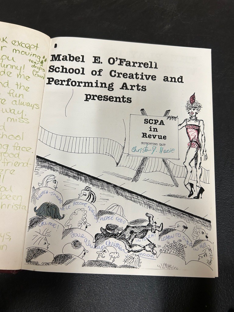 1984 O’FARRELL SCHOOL OF CREATIVE AND PERFORMING ARTS YEARBOOK SAN DIEGO, CA