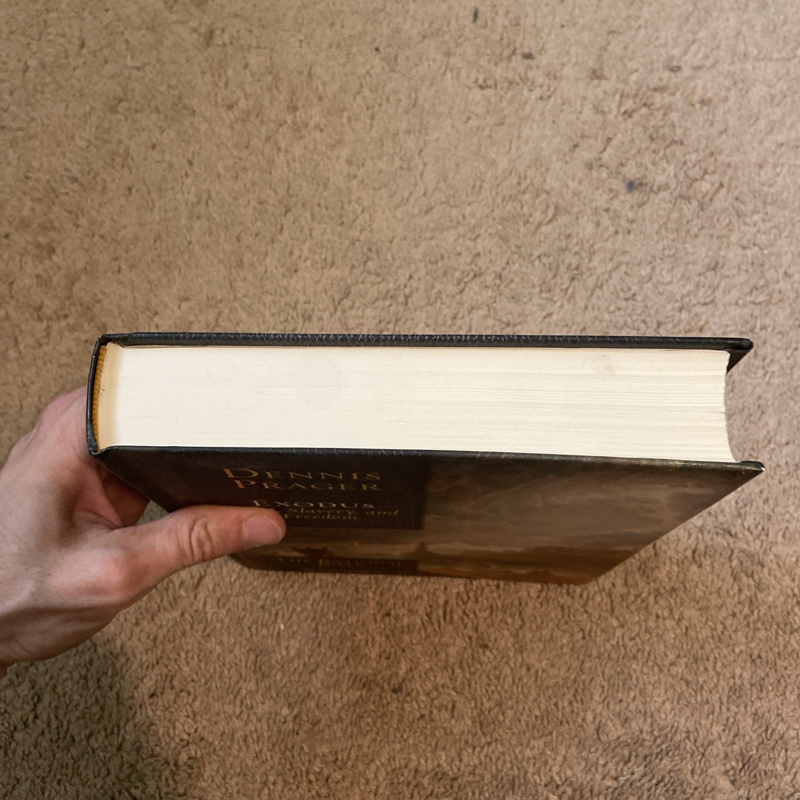 The Rational Bible Exodus Dennis Prager Hardcover 2018 Religion Faith 1st ed.