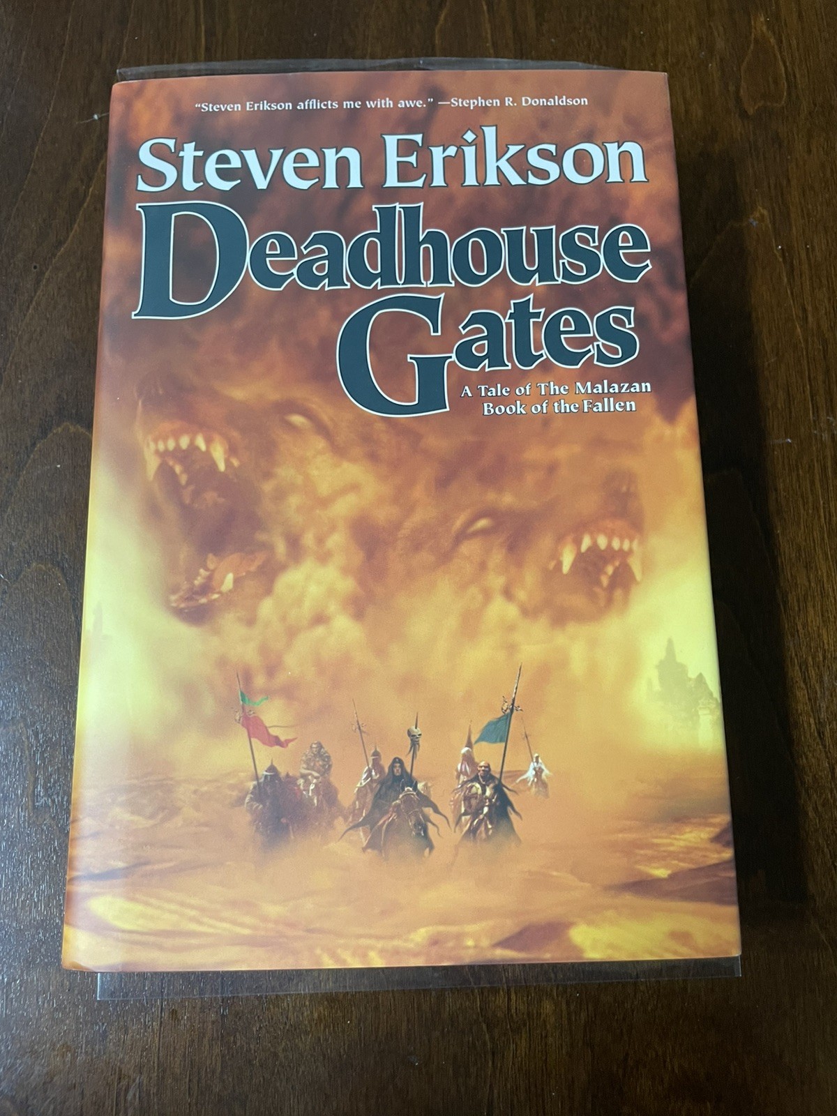 Malazan: Deadhouse Gates by Steven Erikson 2005 TOR 1st Edition/1st Printing HC