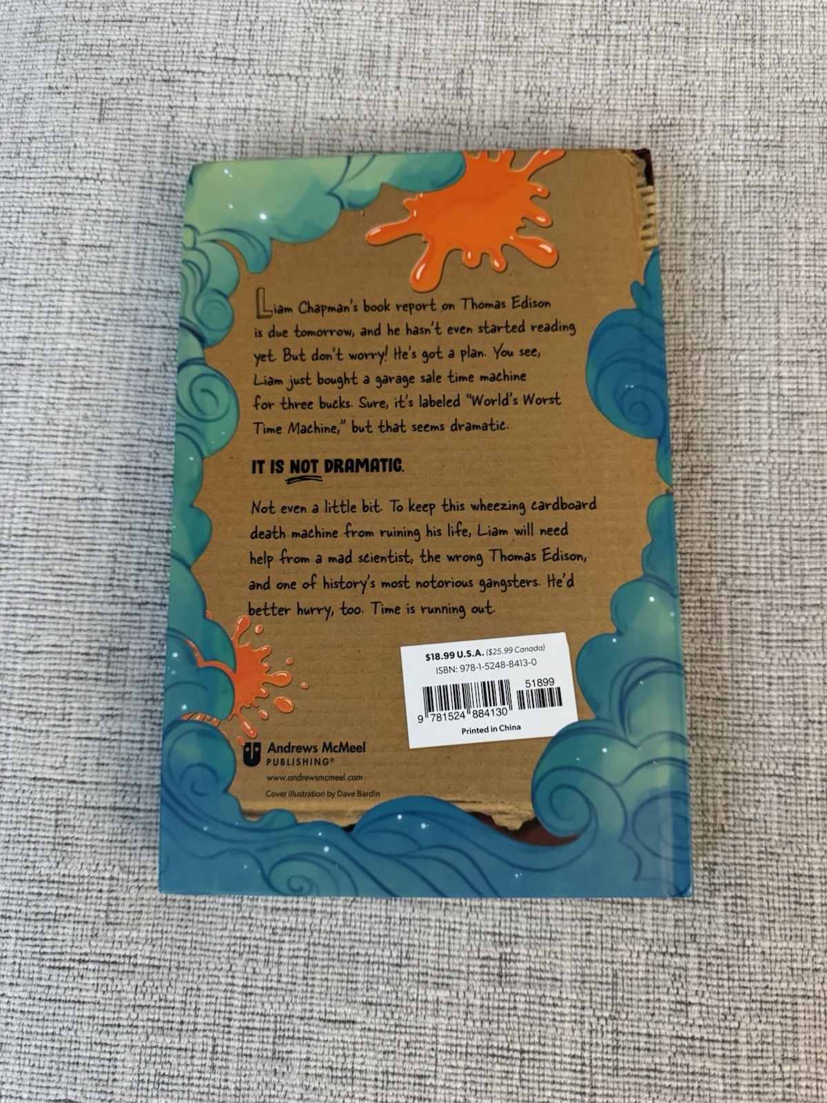 World’s Worst Time Machine by Dustin Brady (2023, Hardcover)