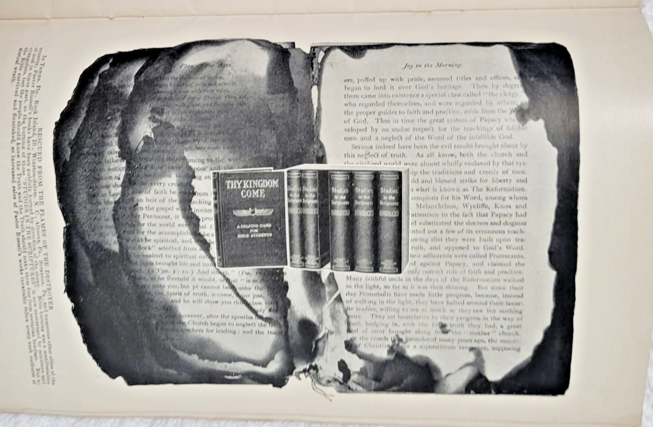 1915 A Great Battle in The Ecclesiastical Heavens Rutherford Russell Watchtower