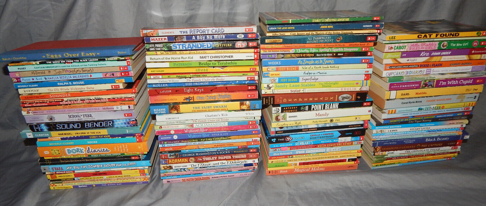 110 kids chapter BULK LOT junie b jones magic tree house narnia MOST SCHOLASTIC