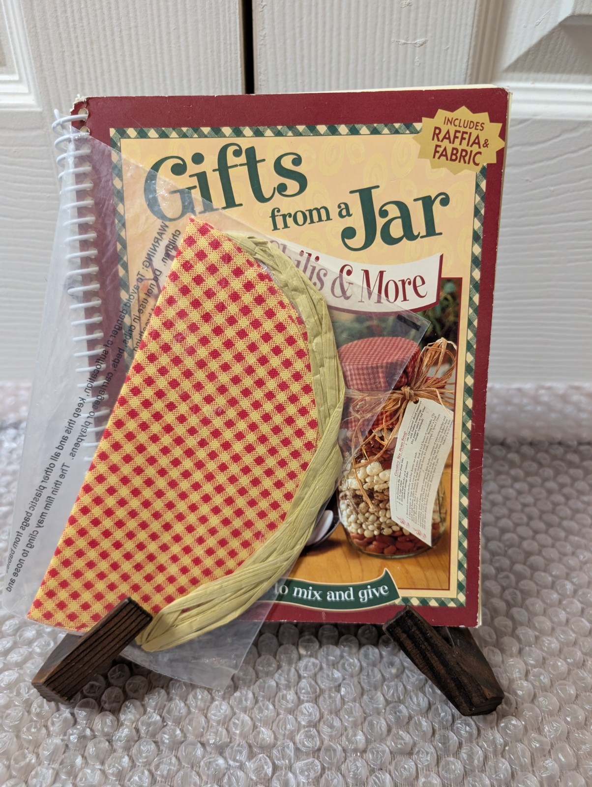 Vintage Gifts From A Jar Soups Chili & More Cookbook Spiral Bound