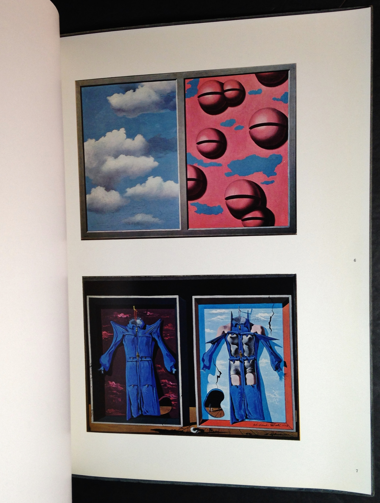 Surrealist Painters Printed by Skira Color Studios in Switzerland Circa 1967
