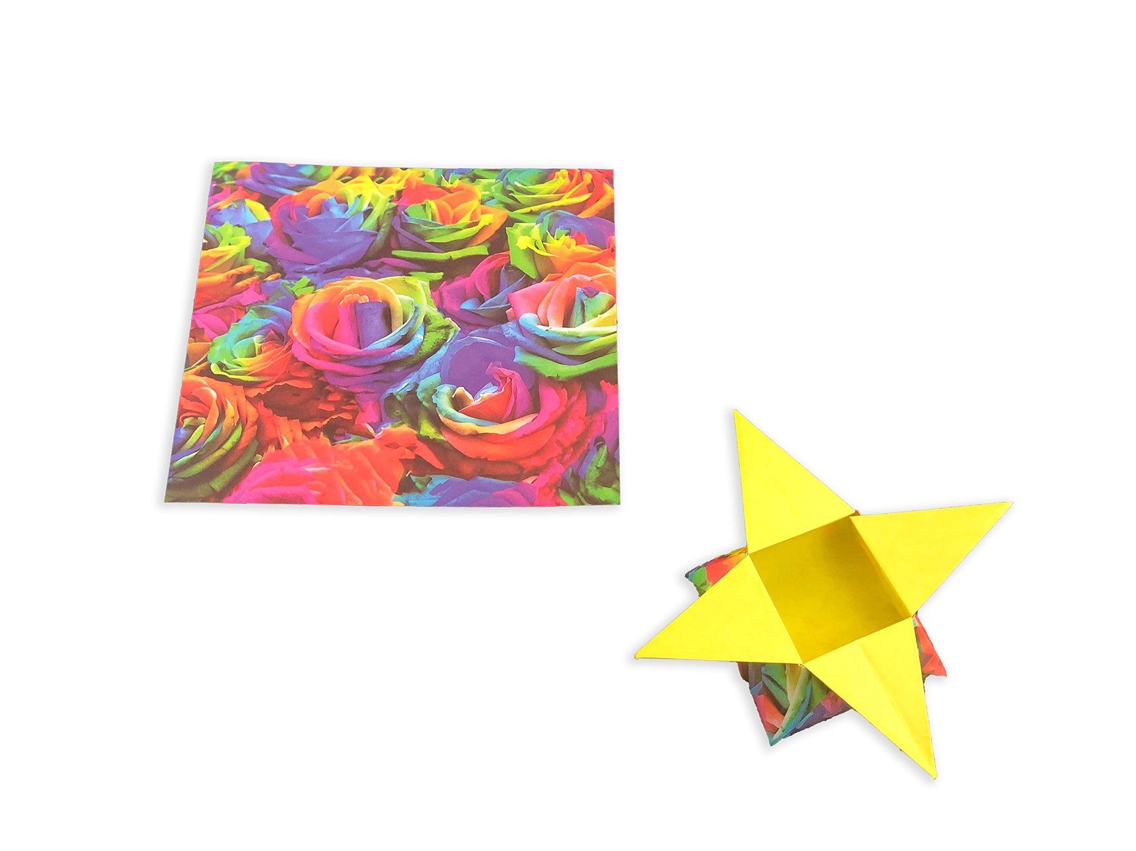 Origami Paper 500 sheets Rainbow Patterns 6″ (15 cm): Tuttle Origami Paper: D…