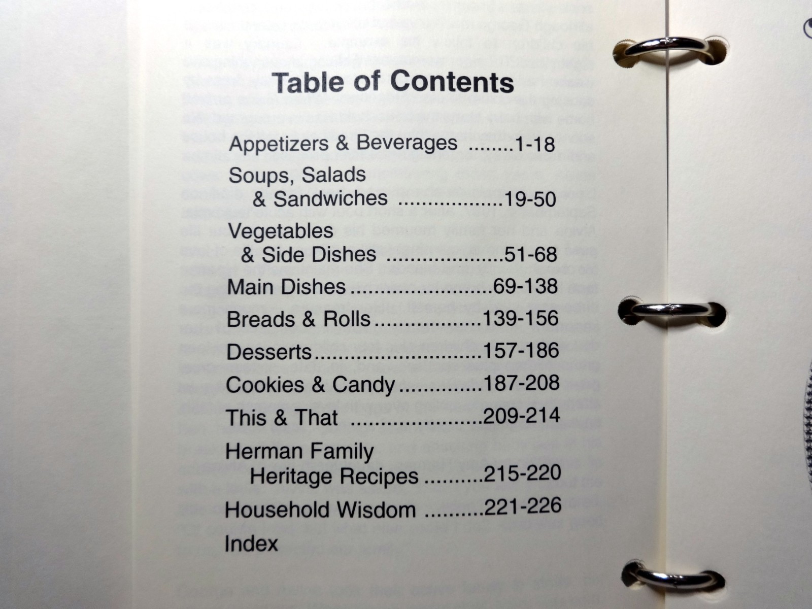 Cooking with the Herman Family Morris Press Cookbook 2005 USA
