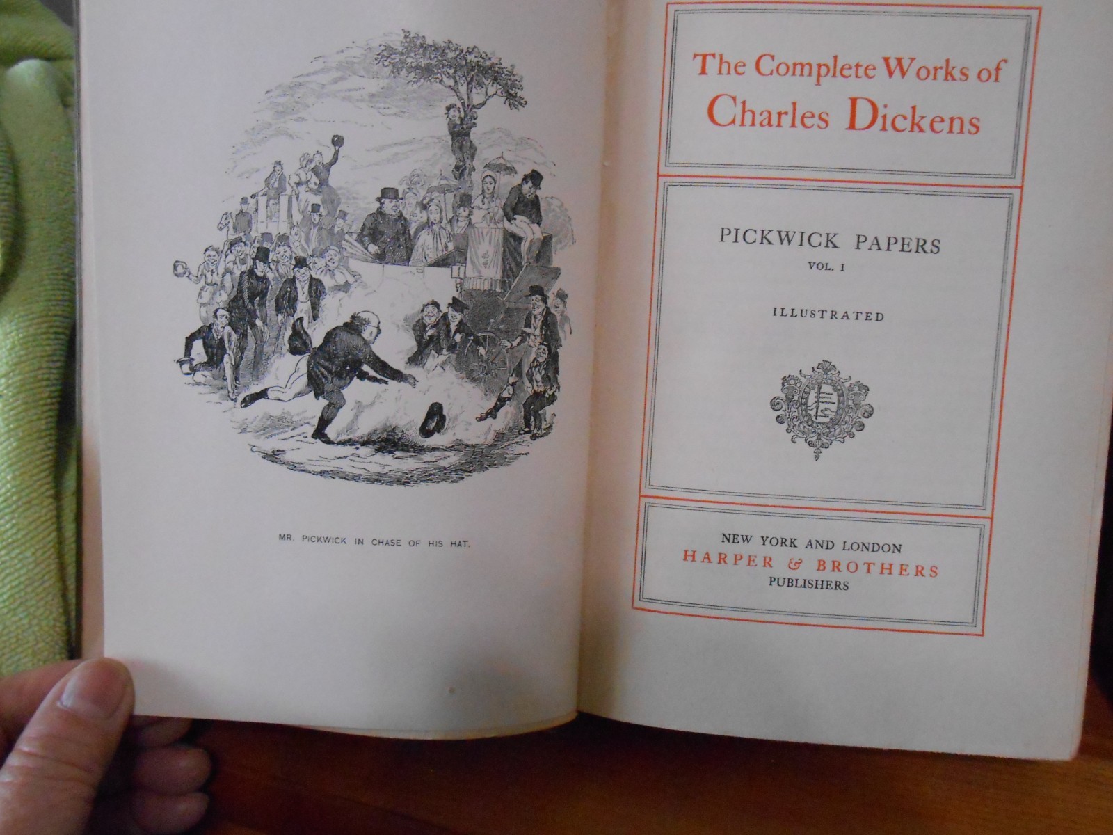 17 COMPLETE WORKS OF CHARLES DICKENS 9 Novels Harper & Bro Illustrated – HC GC
