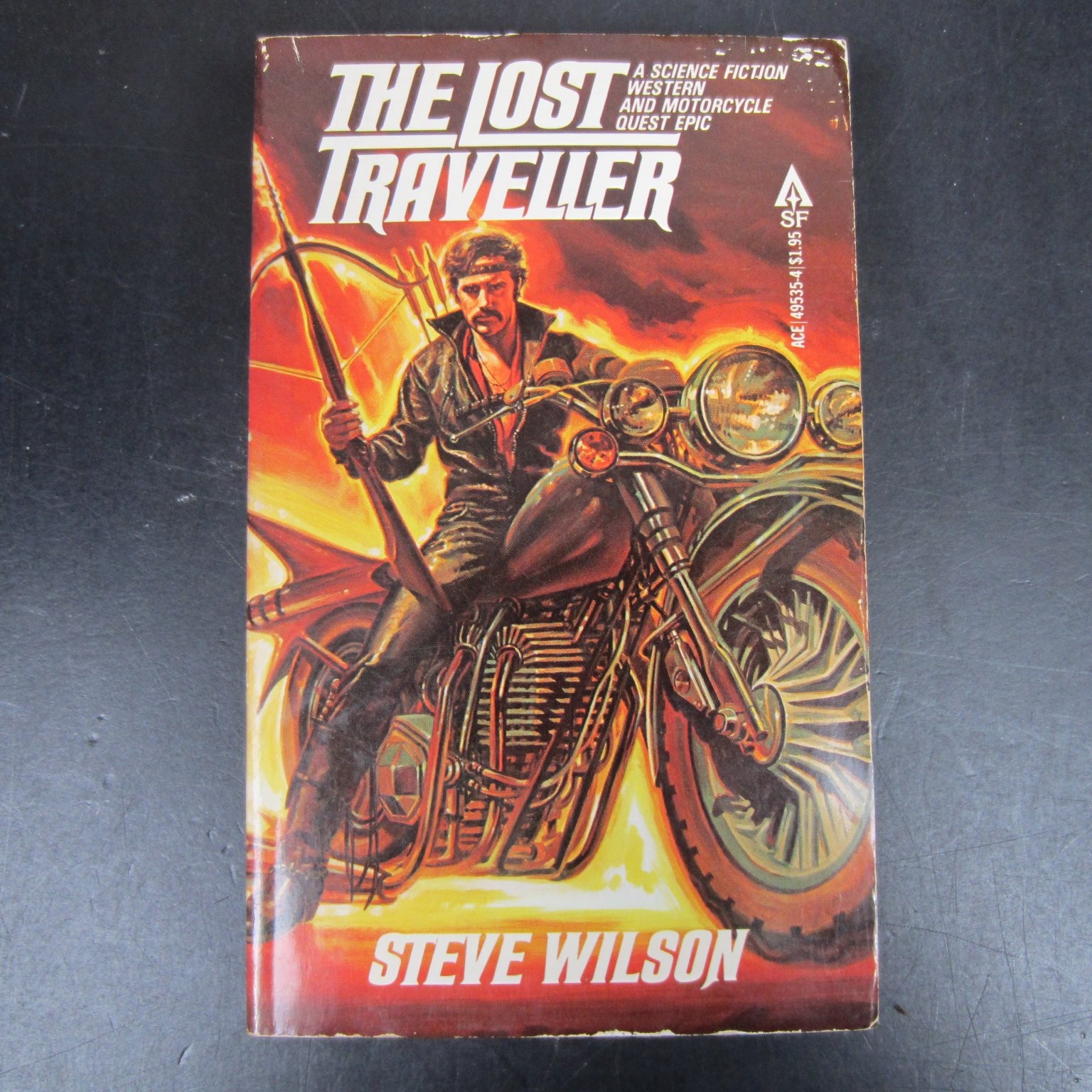 The Lost Traveller Steve Wilson 1978 First Ace Printing Sci-Fi Western PB SF