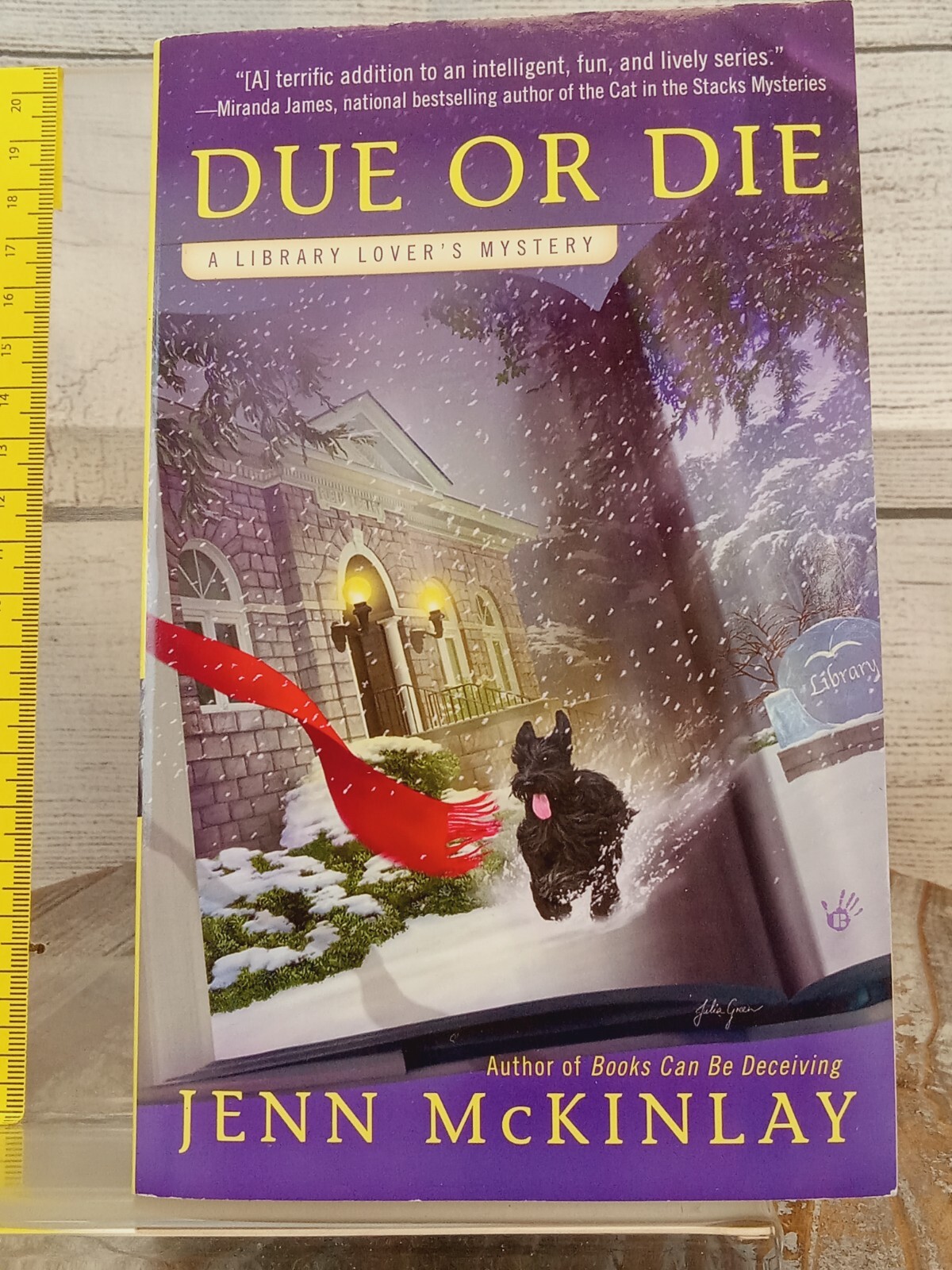 Jenn McKinlay Lot of 3 PB Books of Library Lovers Cozy Mystery Series #2-4