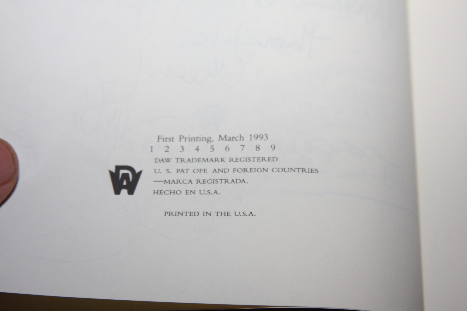 To Green Angel Tower by Tad Williams 1993 HC 1st/1st – Signed w/ Inscription