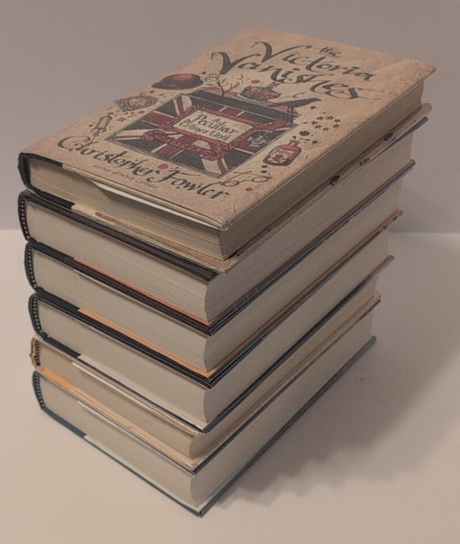 Lot of 6 Christopher Fowler BRYANT & MAY A Peculiar Crimes Unit Mystery HC Books