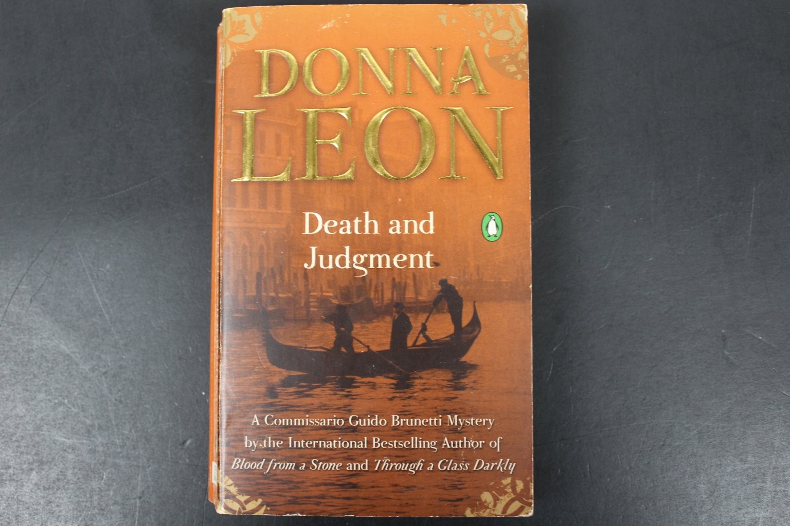 Death and Judgment Donna Leon 2006 Mystery Thriller Penguin Grove Press Book PB