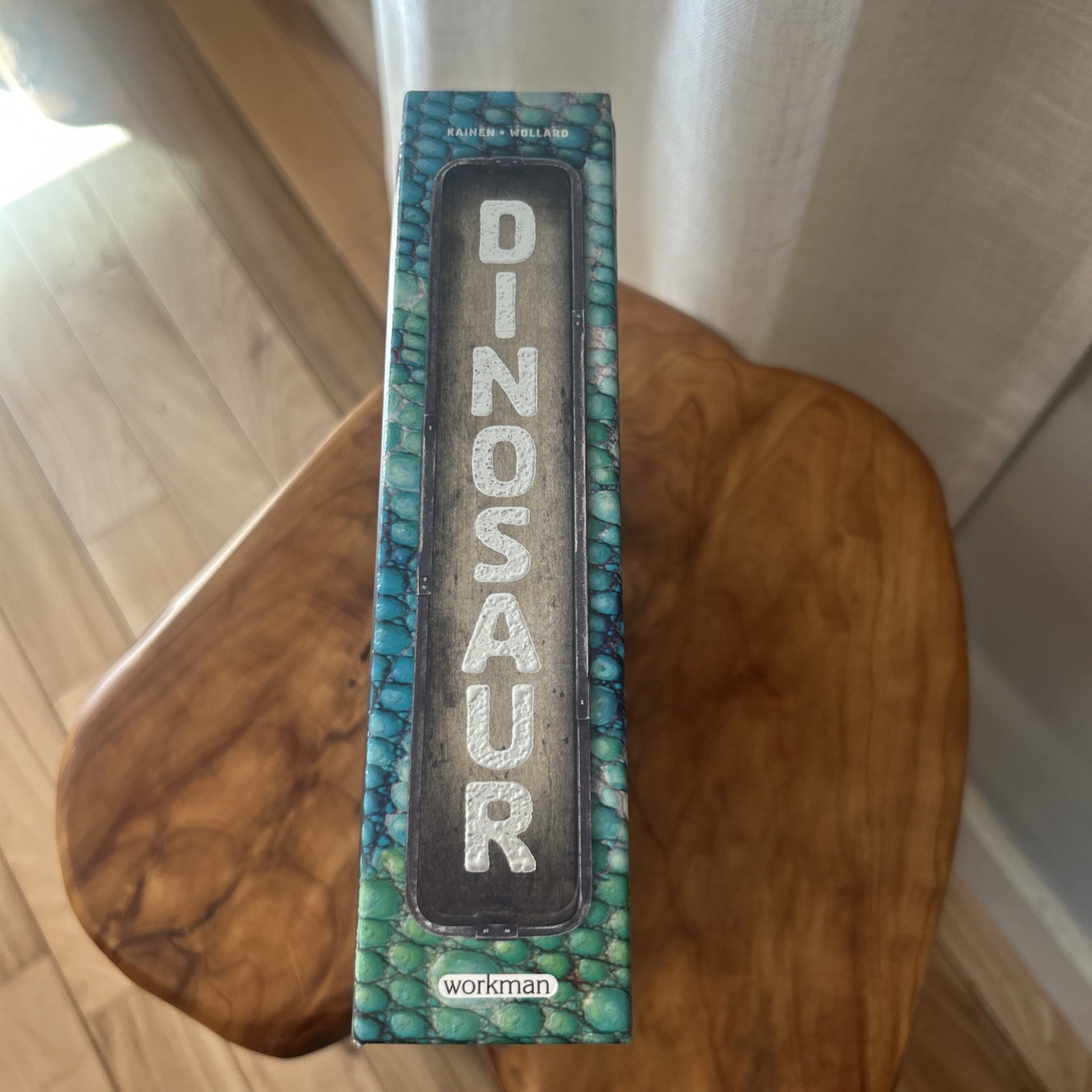 Dinosaur : A Photicular Book by Kathy Wollard and Dan Kainen (2018, Hardcover)
