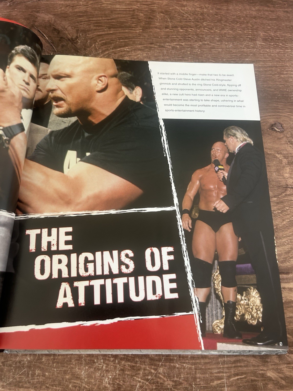 WWE The Attitude Era by Robinson, Jon Book The. VG With Bottle Opener!