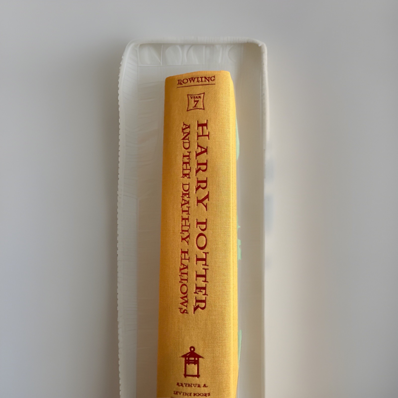 RARE HARRY POTTER And The Deathly Hallows-1st ed/1st printing p. 759 & Dust err
