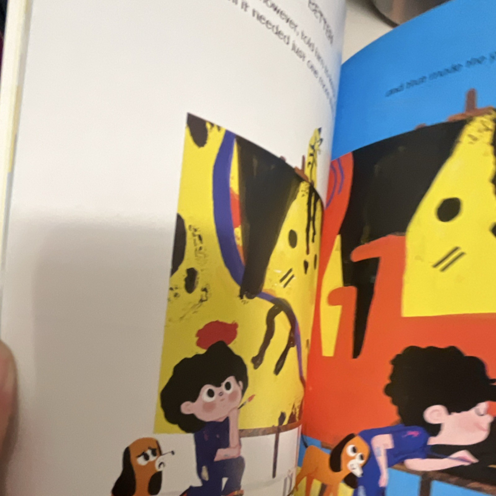 Capstone Benford Draws a Blank Picture Book Illustrated Ages 4-8 Dufayet