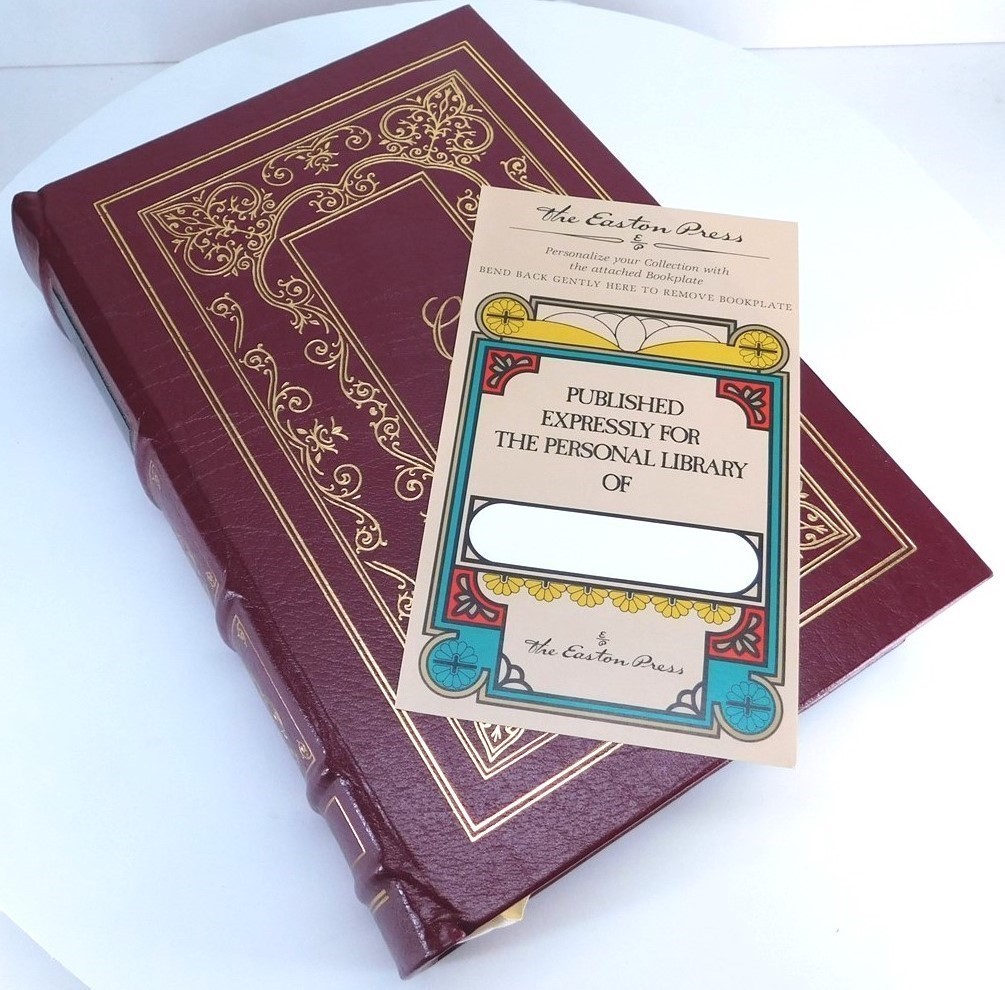 EASTON PRESS 1993 “MARTIN CHUZZLEWIT” CHARLES DICKENS LEATHER SATIRE NM