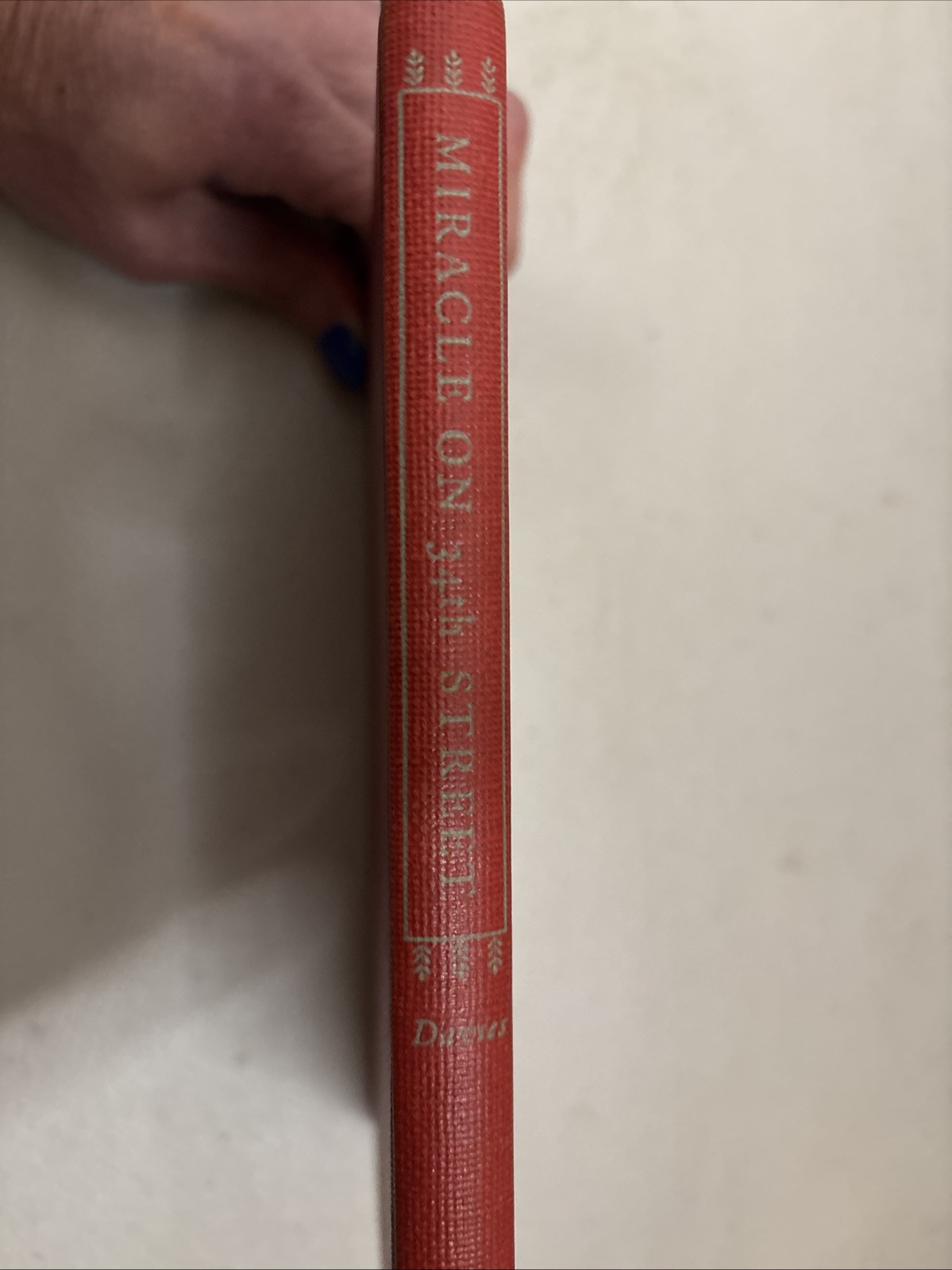 1947 Miracle On 34th Street by Valentine Davies – by Harcourt, Brace and co.