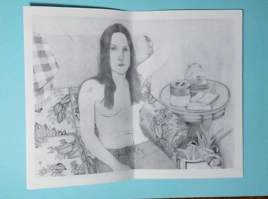 Milano Chow Rare ZINE Art Book 2009 Girly Drawings 13.5x21cm 16P