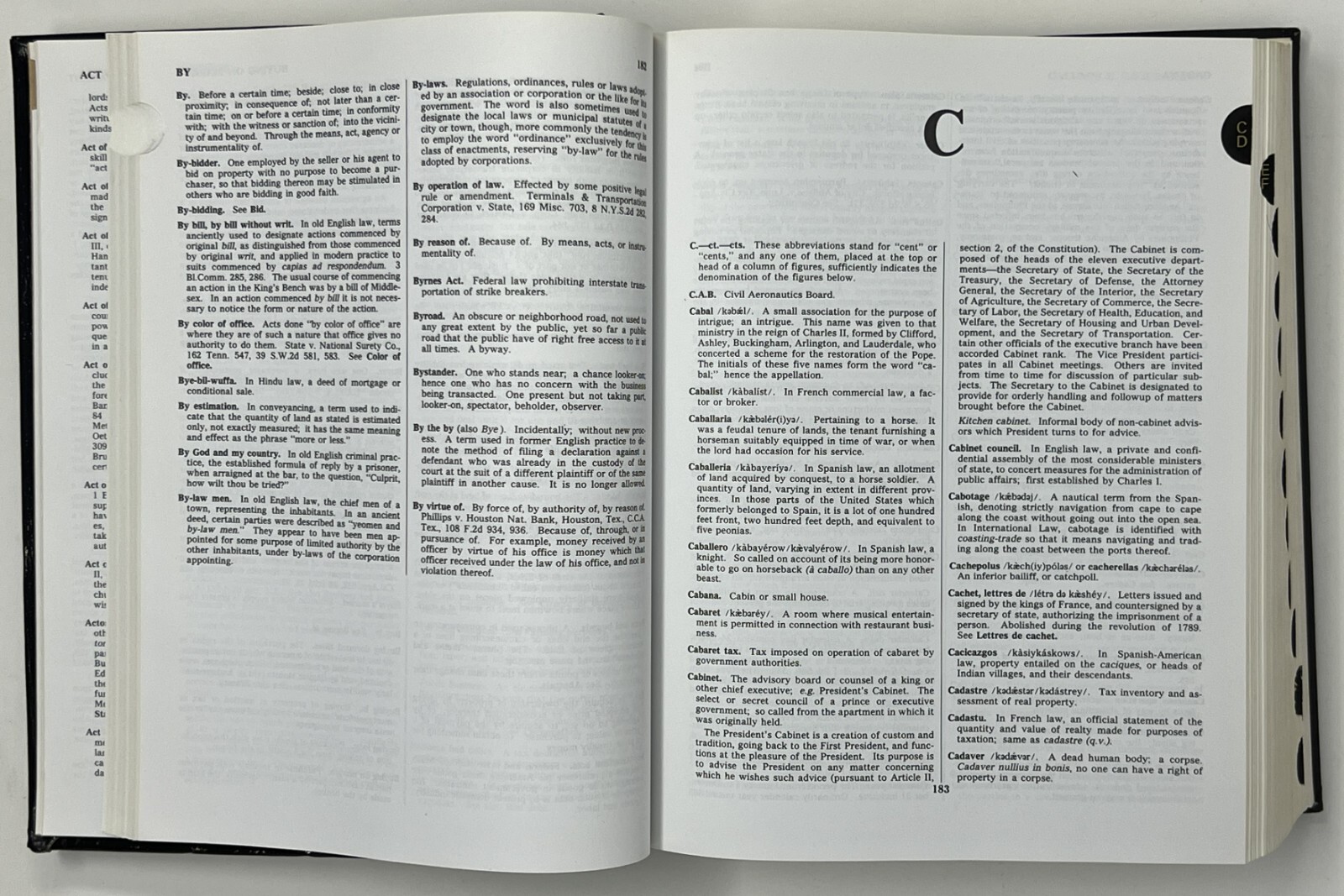 Black’s Law Dictionary: Special Deluxe 5th Ed. by Henry Campbell Black- 1988 HC