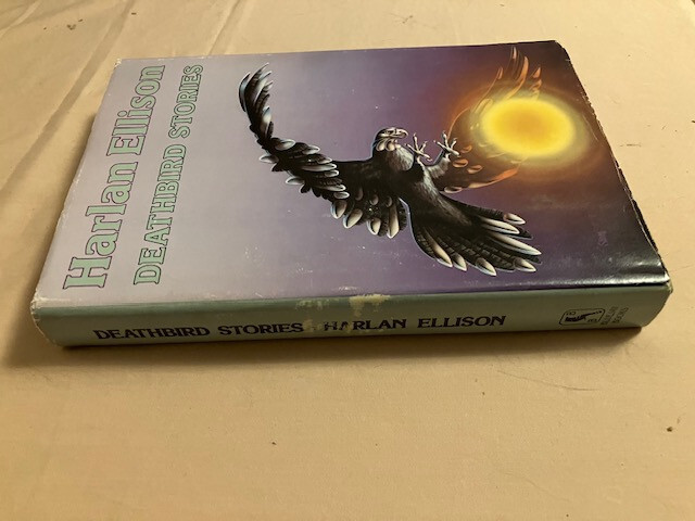 Deathbird Stories by Harlan Ellison (1983, Hardcover BCE) tear at flap on DJ