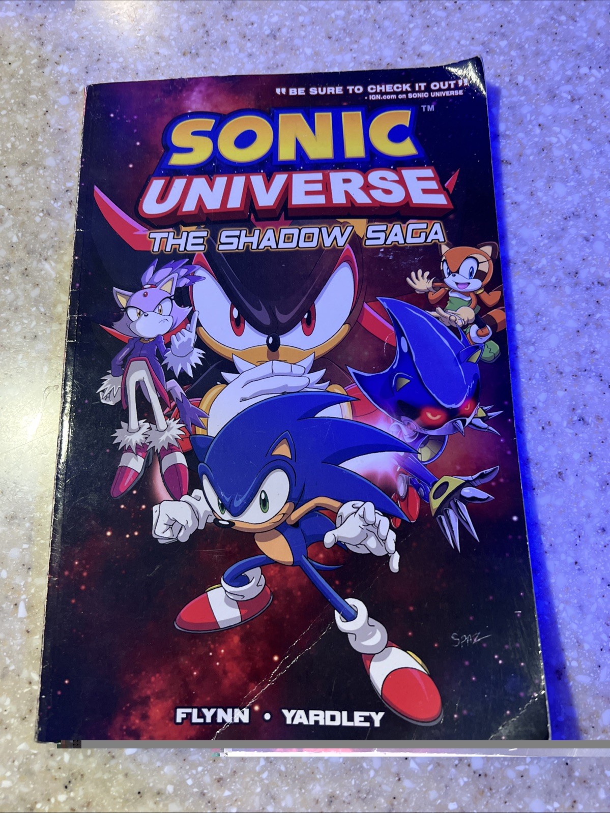 Sonic Universe 1: The Shadow Saga by Ian Flynn Fair Condition Comic