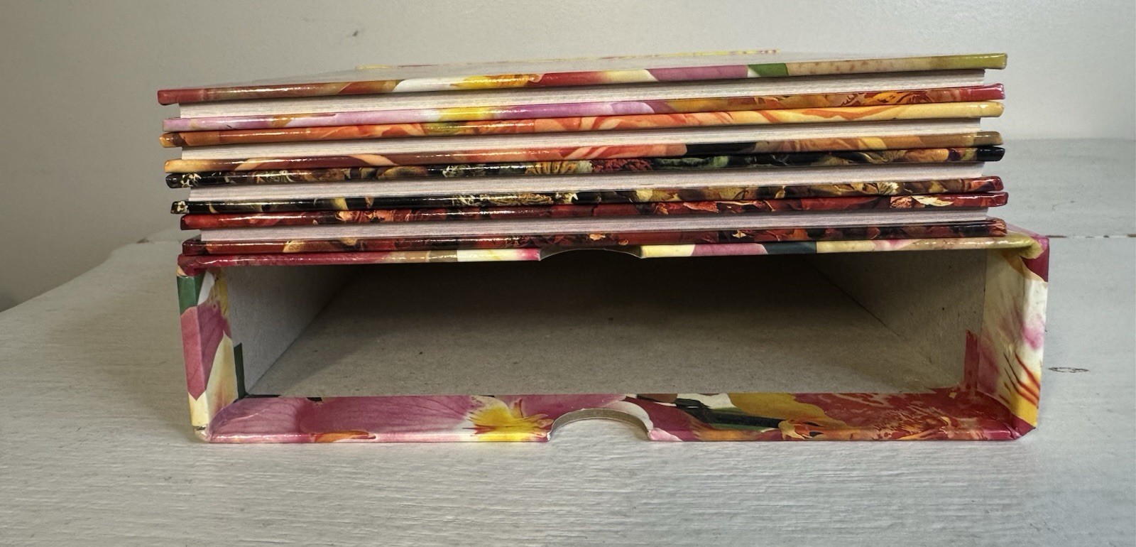The Little Books of Flowers – David Squire (1993 HC Books w/Slipcase) LN Cond.