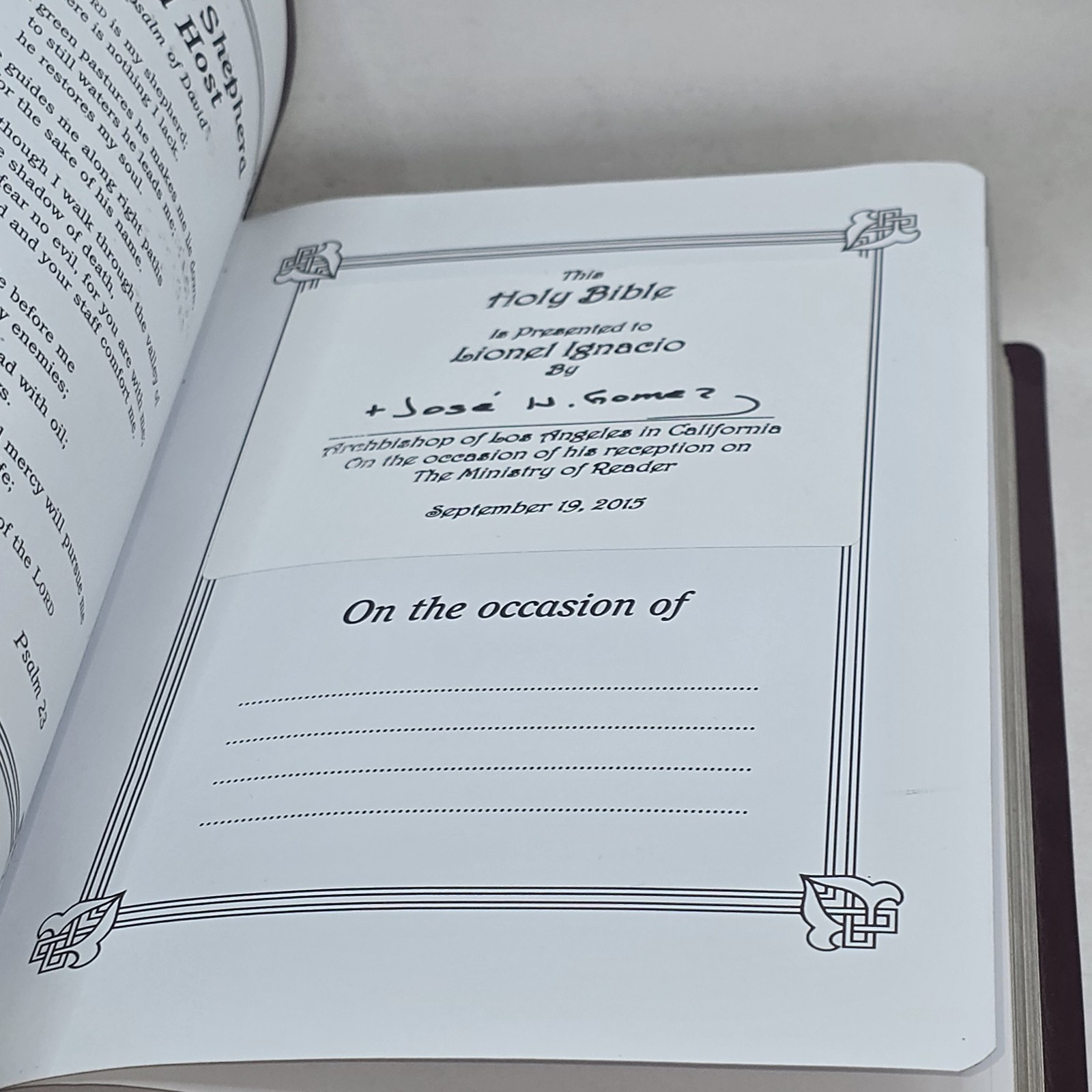 The New American Bible Catholic World Press Red Letter Edition