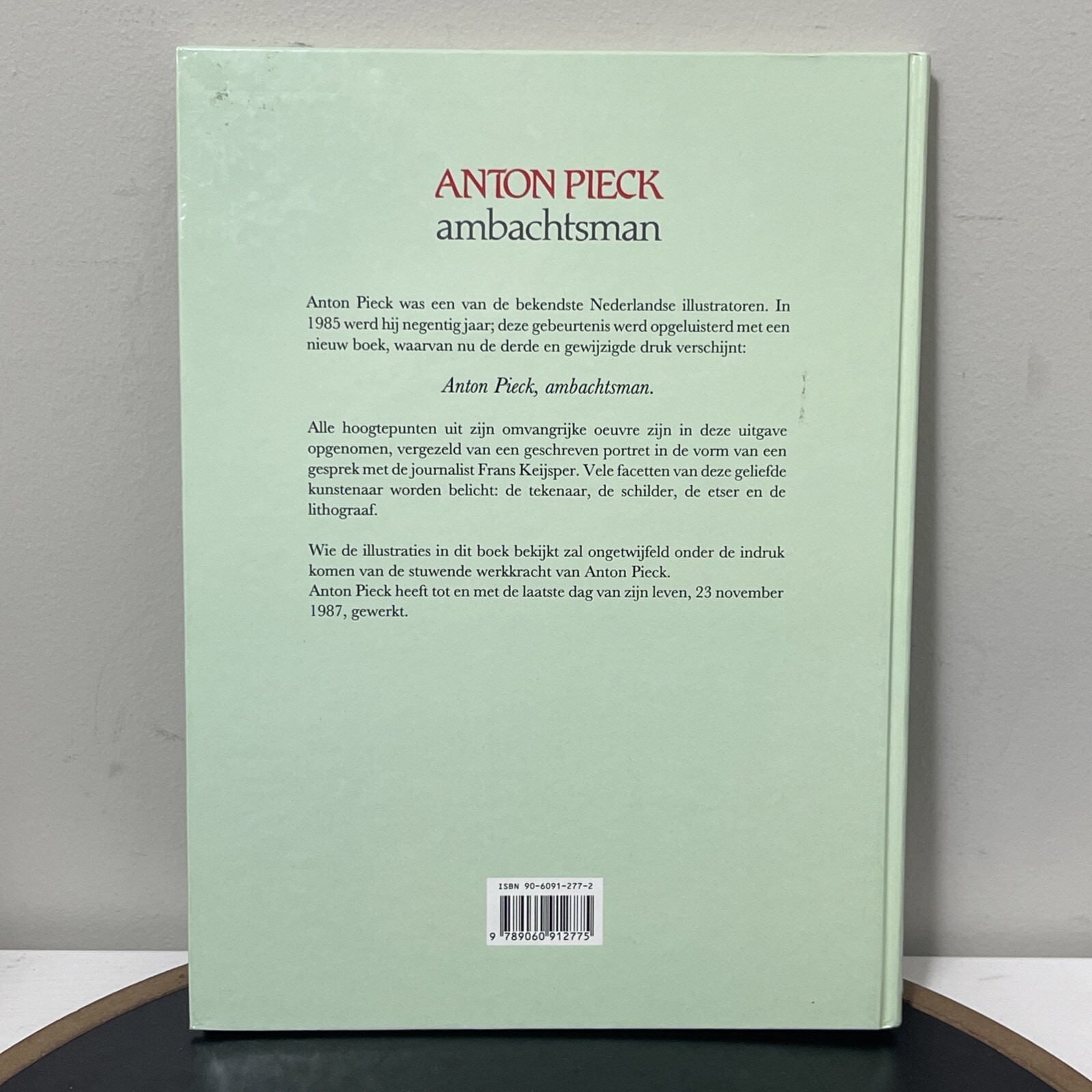 Anton Pieck Ambachtsman MET Tekst Van Frans Keijsper Book 1991 Dutch