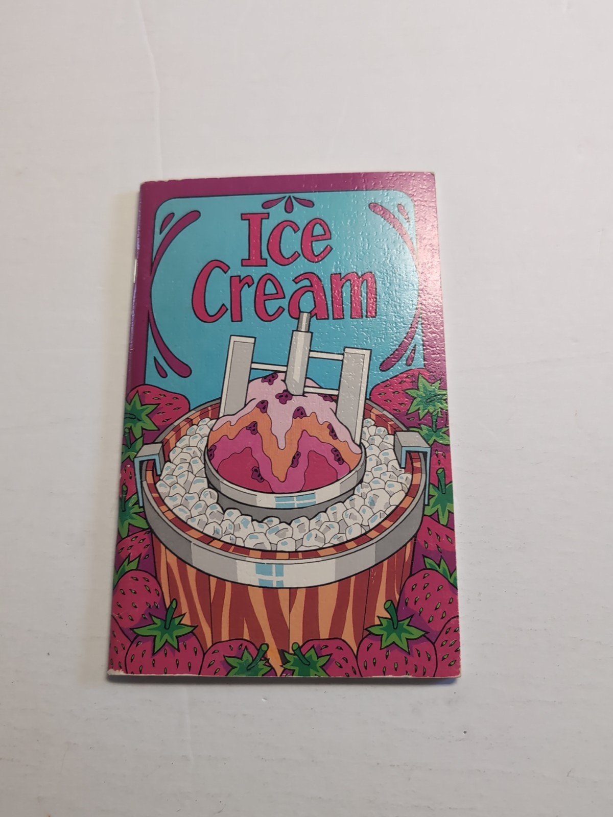 Ice Cream Irena Chalmers 1974 Potpourri Press HTF Vintage Cookbook