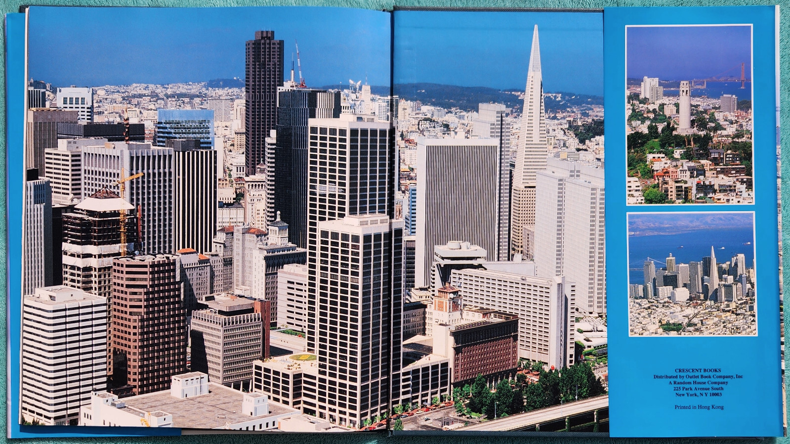 San Francisco From The Air By Neil Sutherland 1991 Hardcover 78 Pages