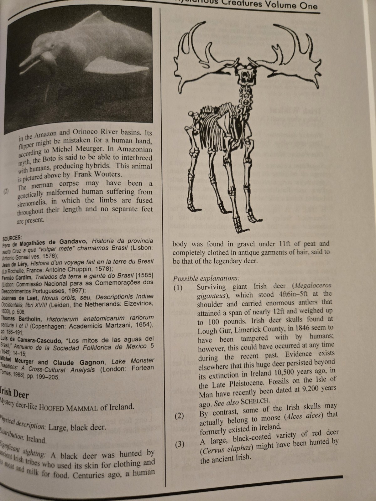 George M Eberhart Mysterious Creatures (Paperback) Cryptids Bigfoot Sea Monsters