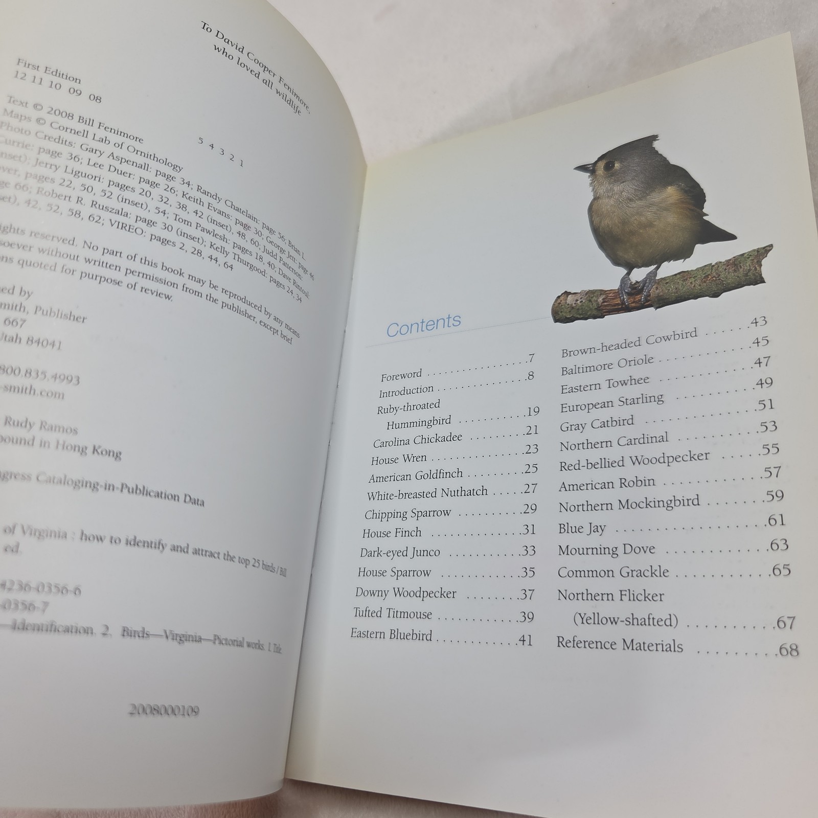 Backyard Birds of Virginia : How to Identify and Attract the Top 25 Fenimore PB