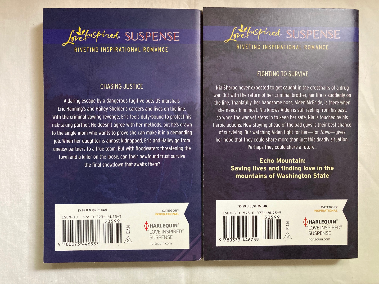 Love Inspired Suspense Books Lot (18 Books) (2015) Like NEW – FREE SHIPPING