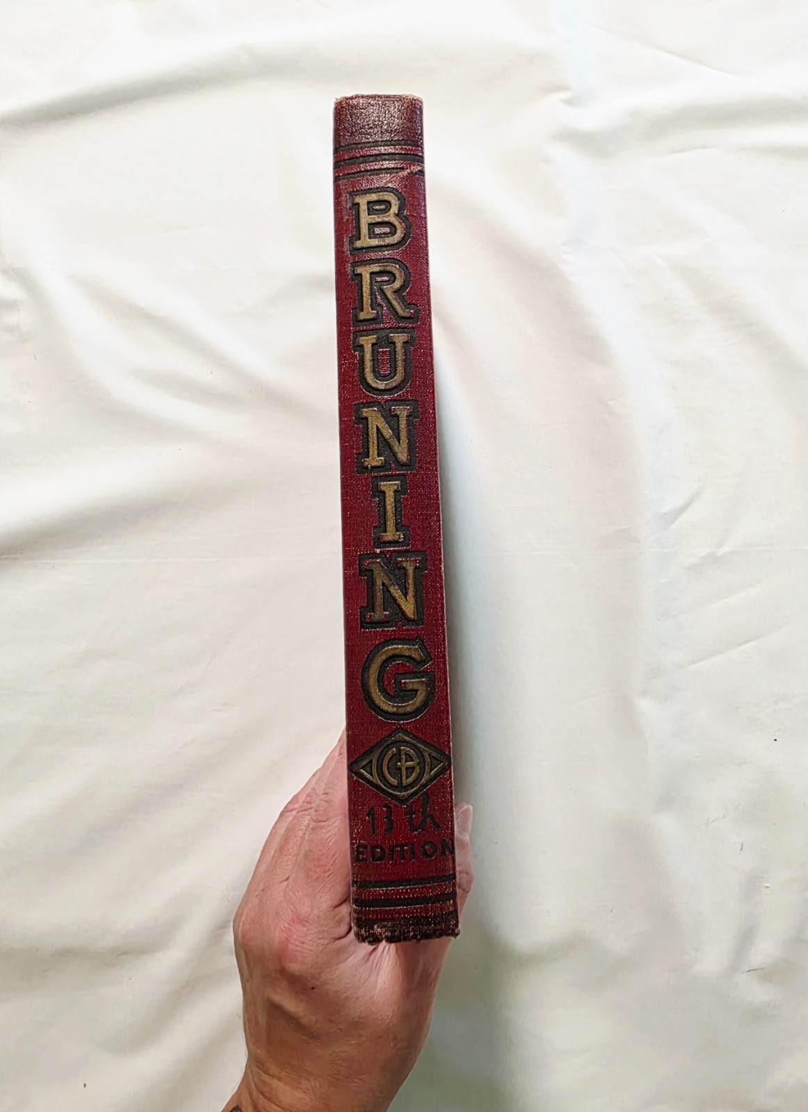 Charles Bruning company antique general catalog 13th edition drafting book