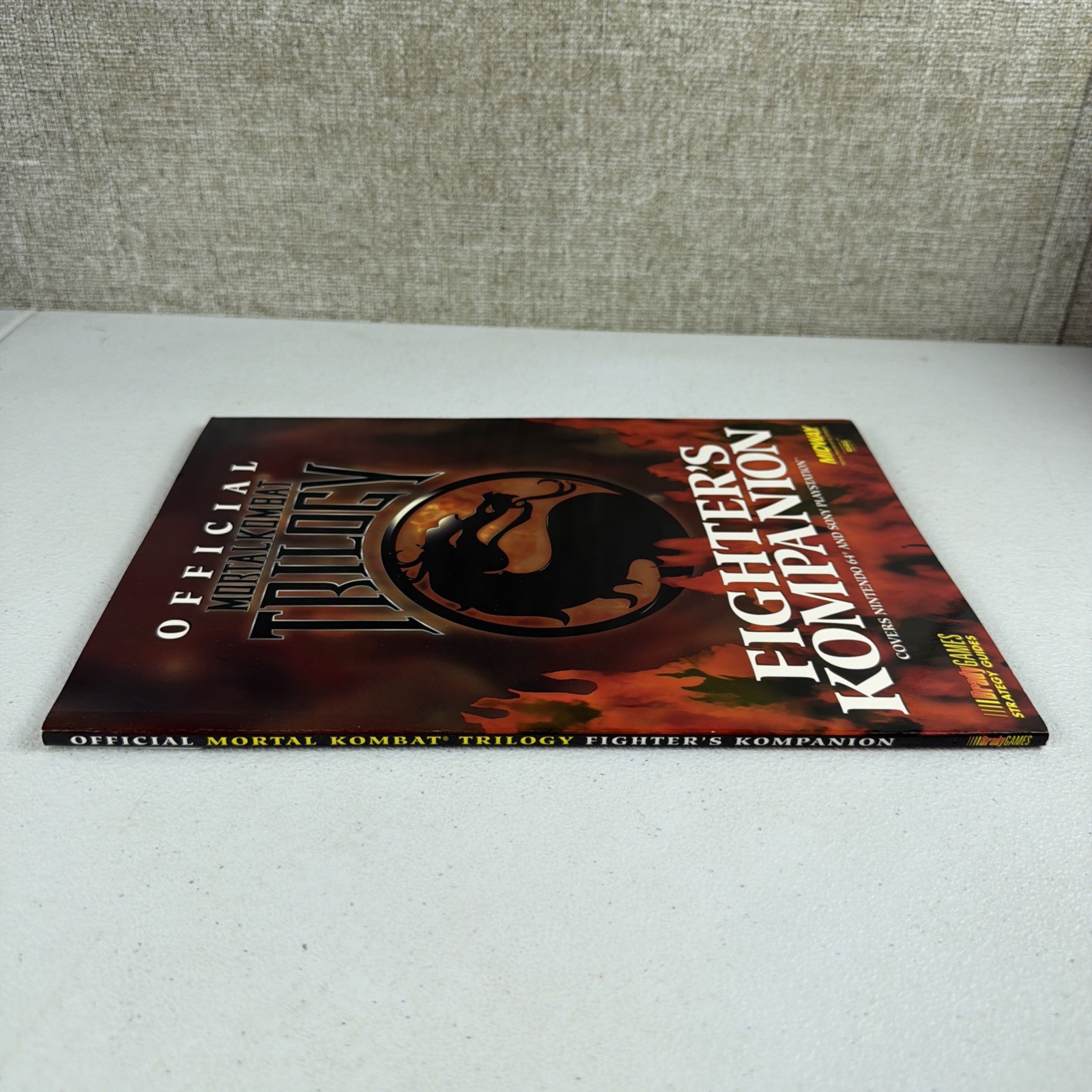 Mortal Kombat Trilogy Fighter’s Kompanion Nintendo 64 N64 Strategy Guide
