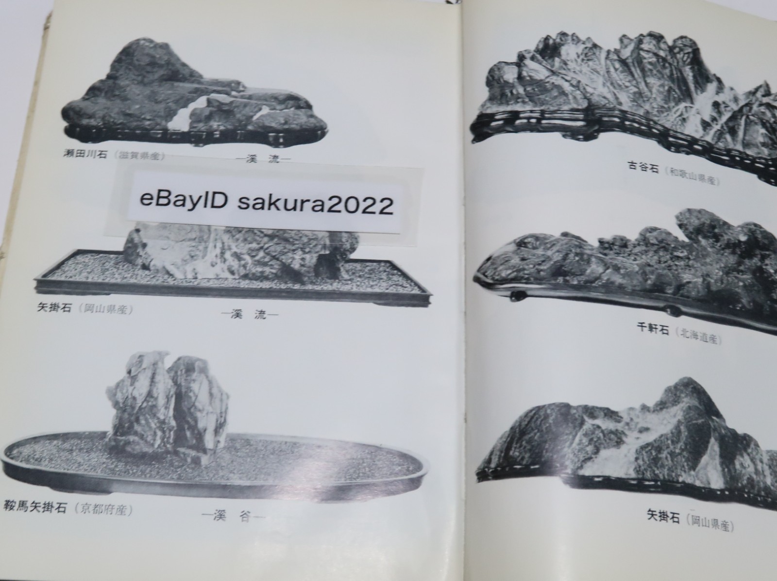 1968 Vintage Suiseki Book An Introduction to the Hobby of Suiseki Keiji Murata