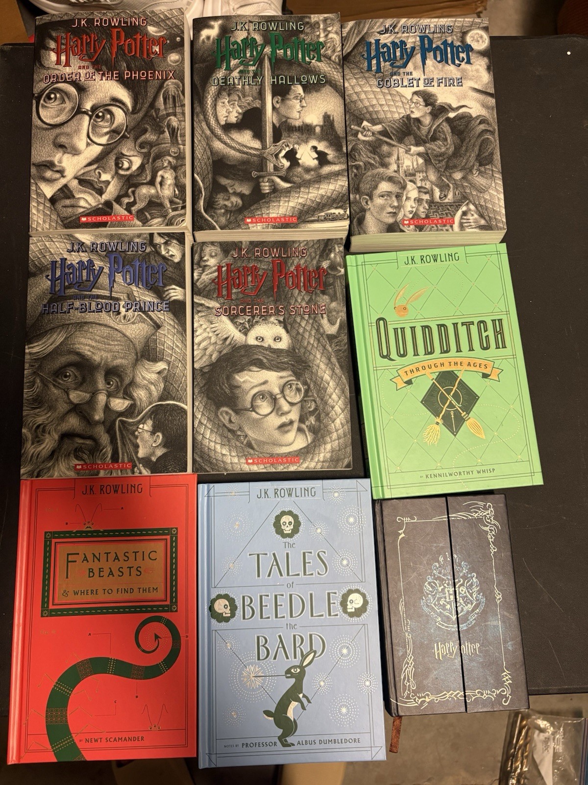 J.K. Rowling Collection Harry Potter Fantastic Beasts & More 7 Books Box Set