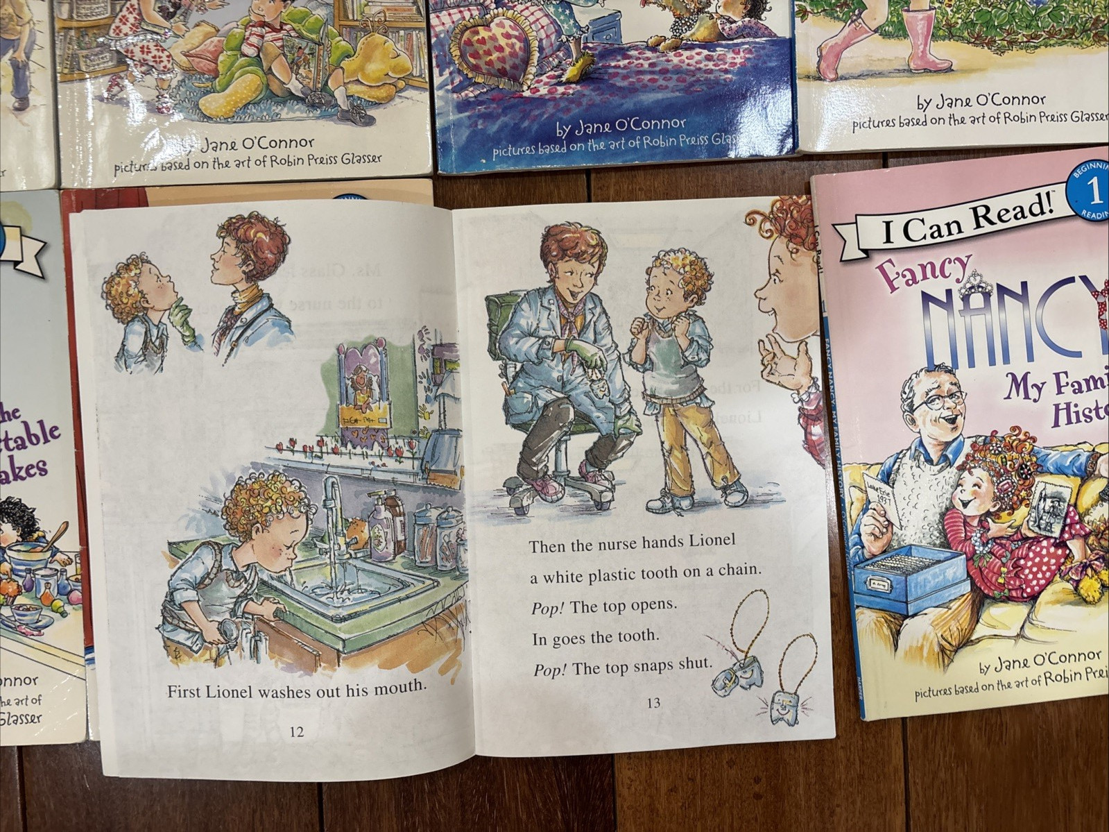 Fancy Nancy I Can Read Level 1 Readers Kindergarten 1st Grade- 13 Book Lot