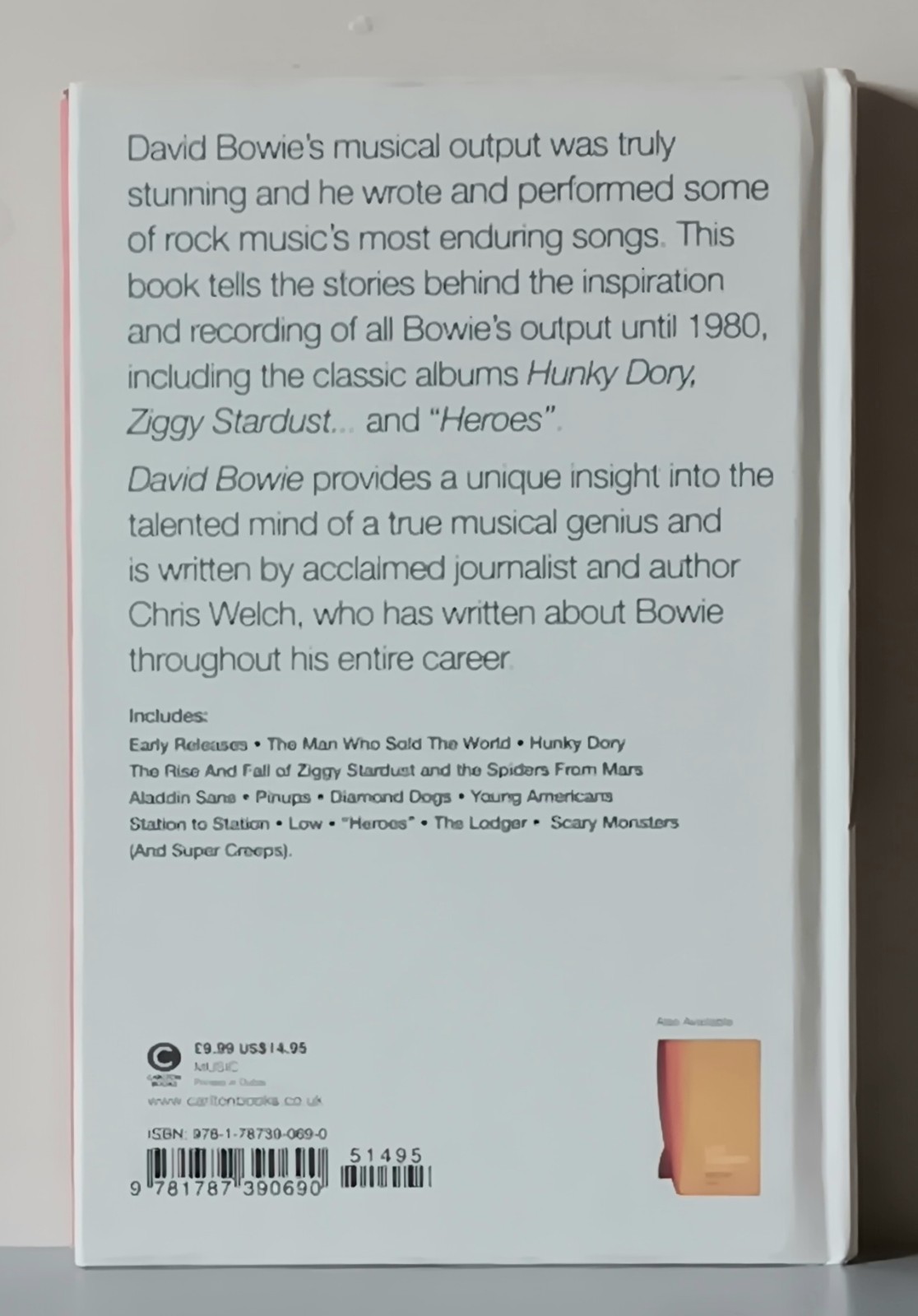 Chris Welch: David Bowie: All the Songs, All the Stories 1970-1980 (2018)
