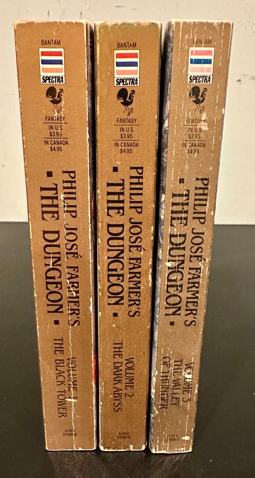 The Dungeon Book Series Volumes 1-3 by Philip Jose Farmer Mass Market Paperback