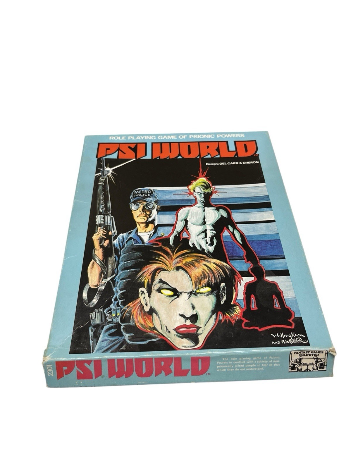 PSI World RPG Box Set: Role Playing Game of Psionic Powers FGU 2301