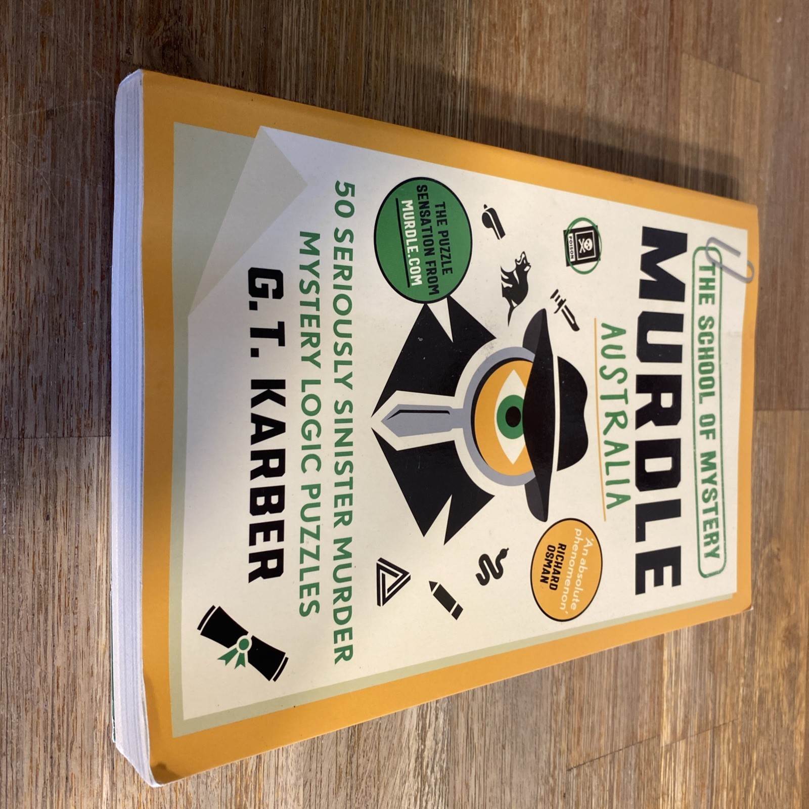 Murdle The School of Mystery G T Karber Paperback Logic Puzzles