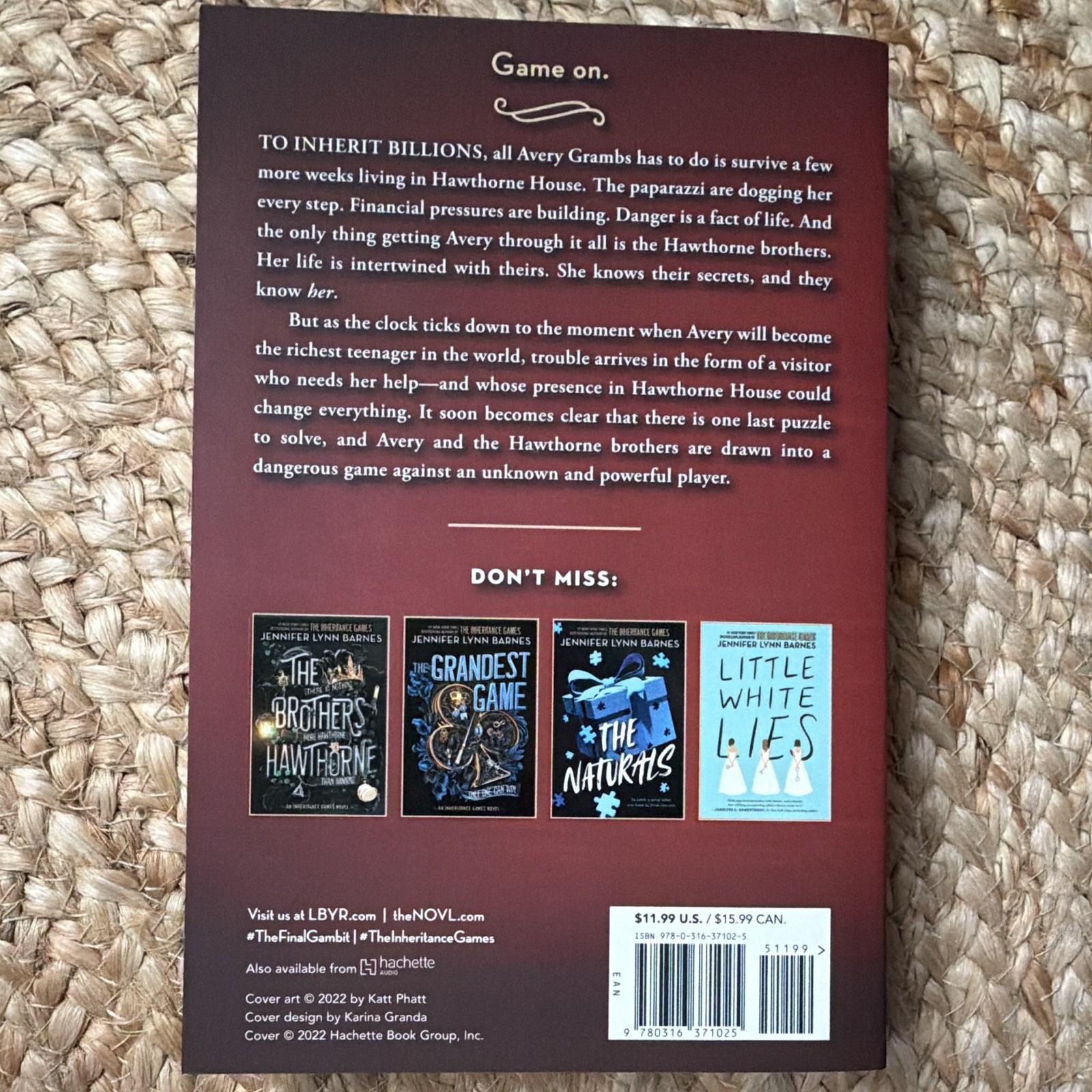 Jennifer Lynn Barnes The Inheritance Games Series 4-Book Box Set Trade PB