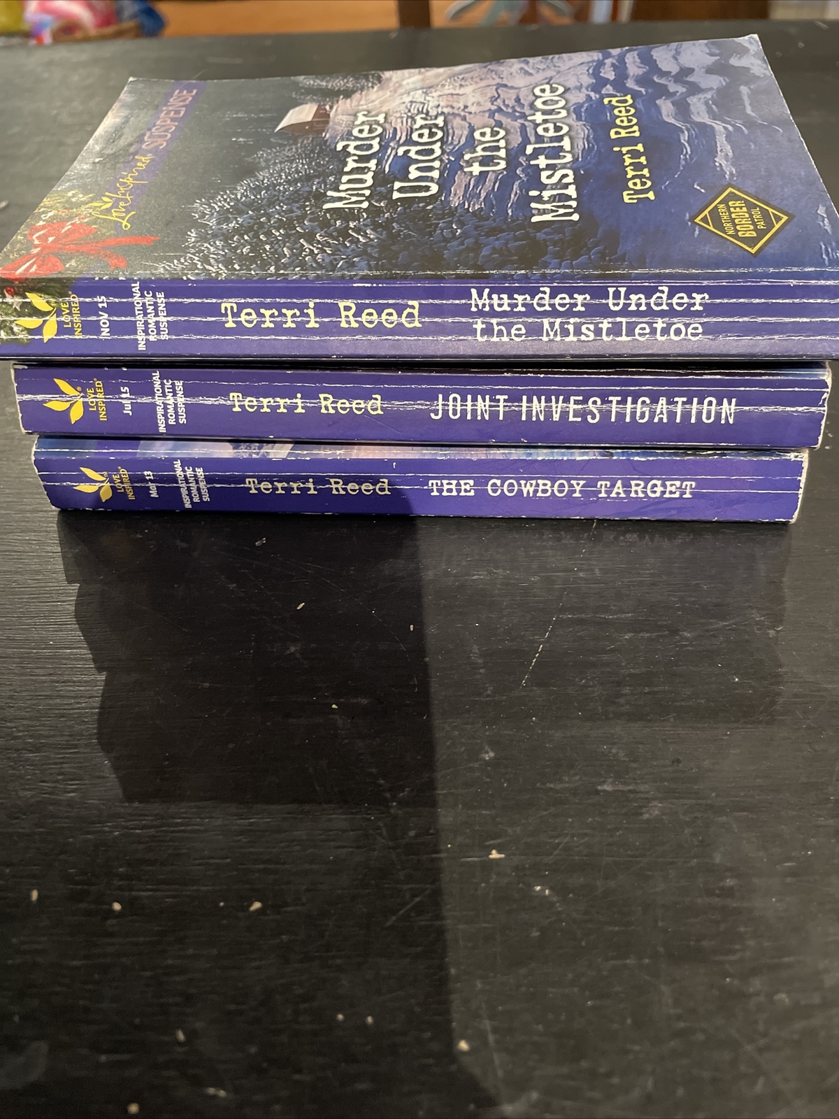 Love Inspired Suspense Terri Reed lot of 3 PB Inspirational Harlequin