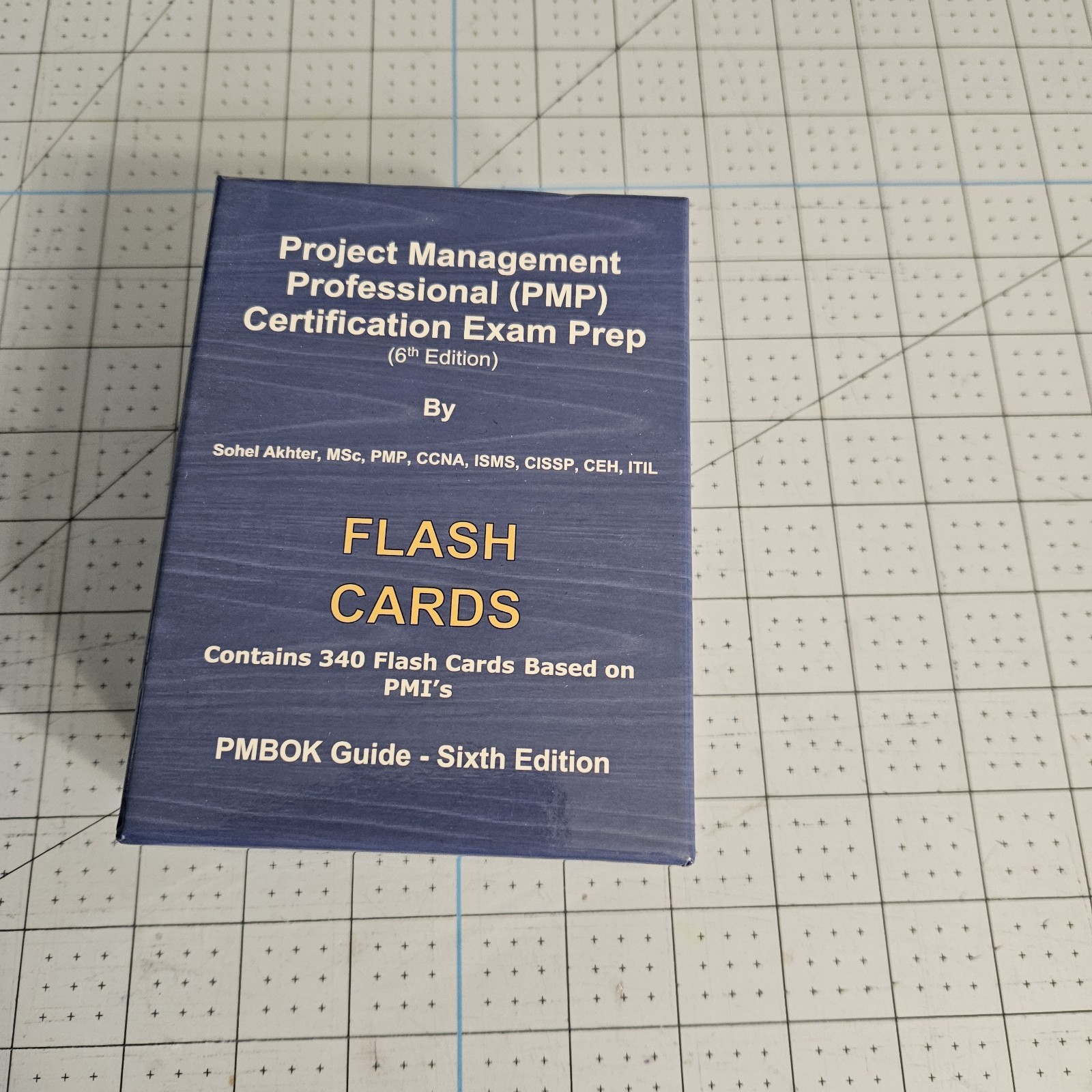 PMP Flash Cards by Sohel Akhter (2015, Cards,Flash Cards)