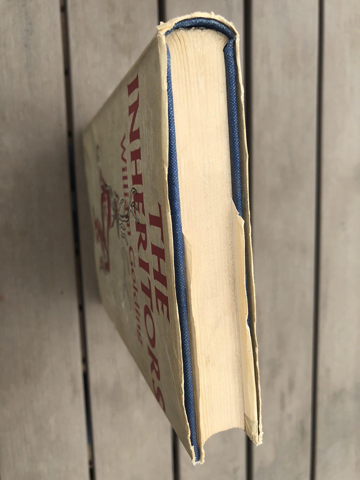 THE INHERITORS by William Golding – 1st Edition 2nd Impression 1955 Hardcover
