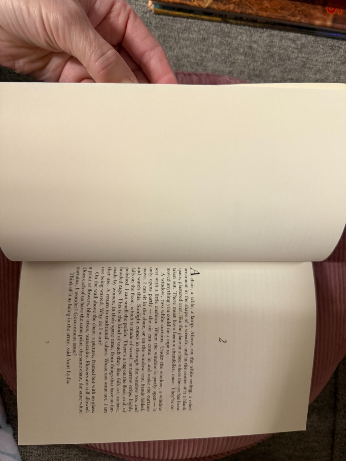 The Handmaid’s Tale — Margaret Atwood 1986 Houghton Mifflin First‑Year Trade PB