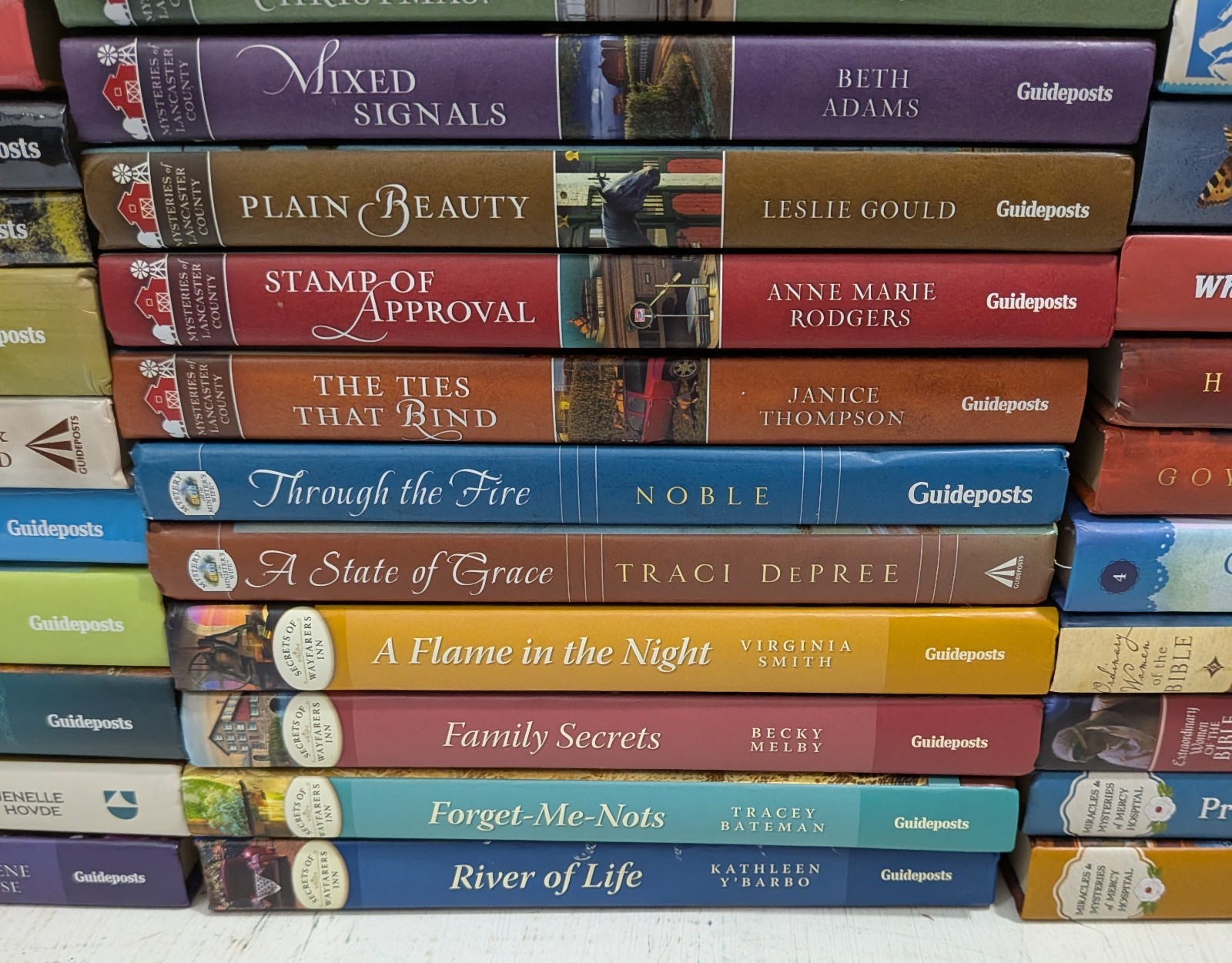 Lot of 52 Different Guideposts Books Mixed Titles and Authors ALL HARDCOVERS